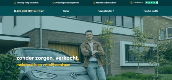 Gratis auto verkopen bij Ikwilvanmijnautoaf.be