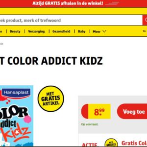 welkomstcadeau Kruidvat